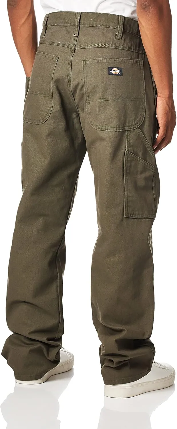 Dickies Men’s Relaxed Fit Sanded Duck Carpenter Jean