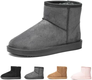 DKSUKO Women's Classic Waterproof Snow Boots Winter Boots