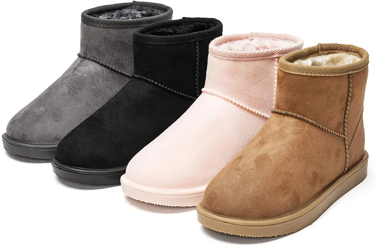 DKSUKO Women's Classic Waterproof Snow Boots Winter Boots