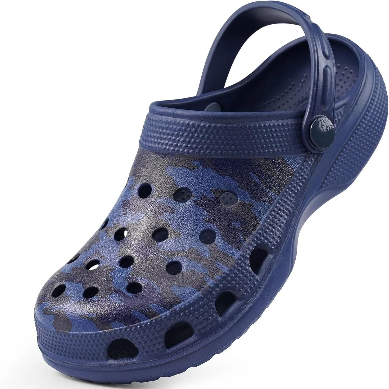 Dodow Kids Girls Clogs Garden Sandals Boys Classic Closed Toe Shoes Slides Toddler Slip on Water Shower Beach Pool Slippers