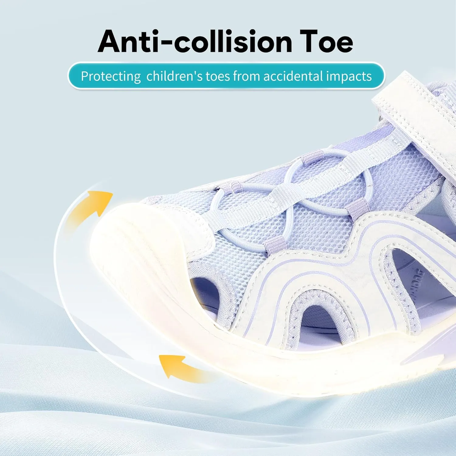 Dr Kong Boys Girls Sandals Summer Kids Sports Sandals Closed Toe Lightweight Athletic Hiking Outdoor (Little Kid)