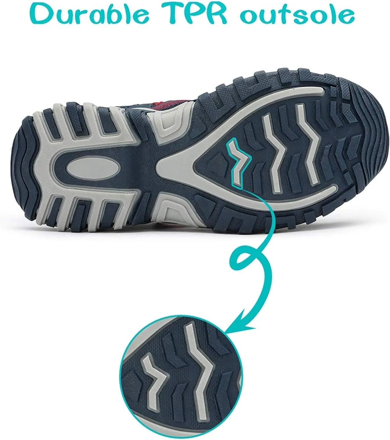 DREAM PAIRS Boys Girls Closed-Toe Outdoor Summer Sport Sandals for Little/Big Kid