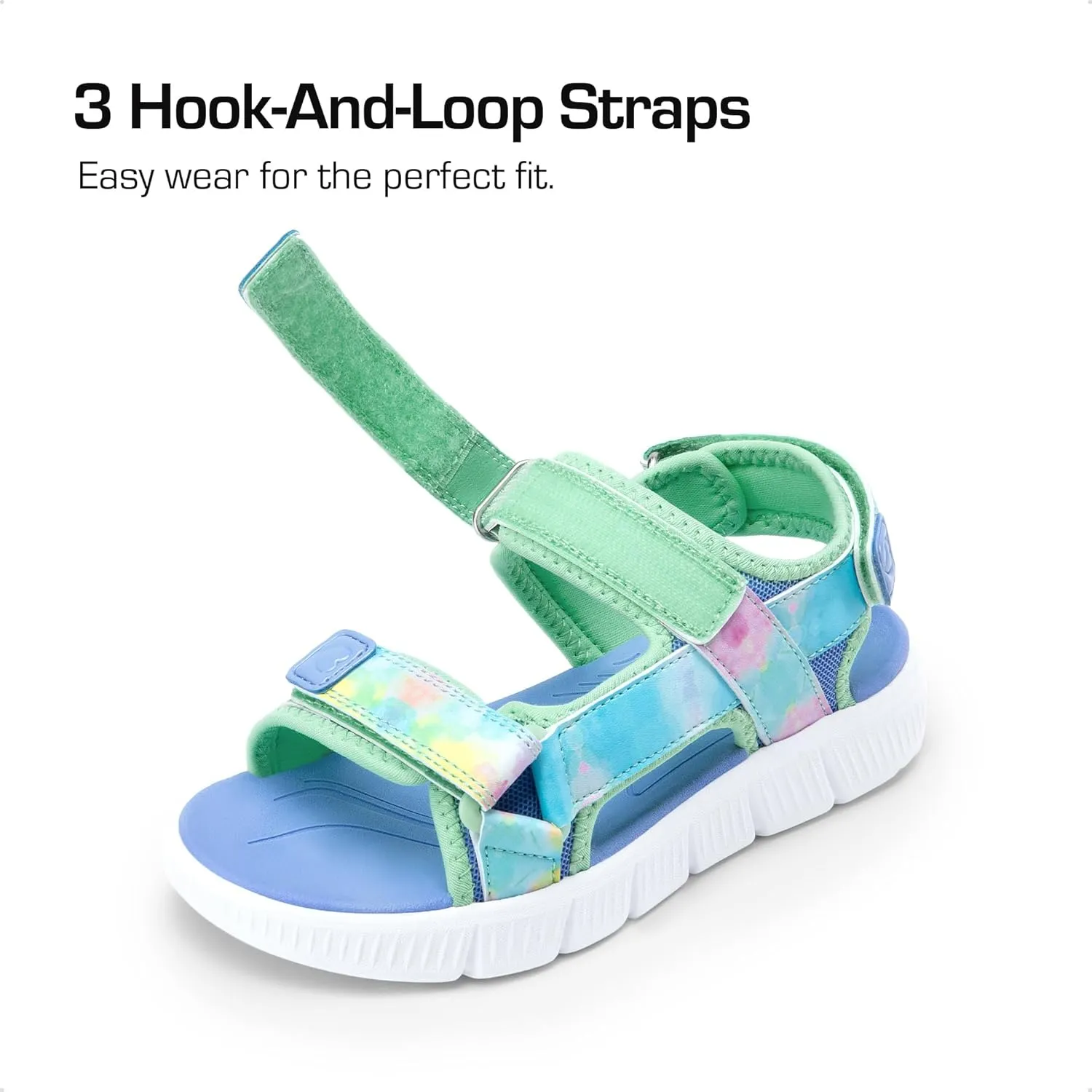 DREAM PAIRS Boys Girls Sandals Kids Athletic Summer Water Open Toe Shoes for Little/Big Kid