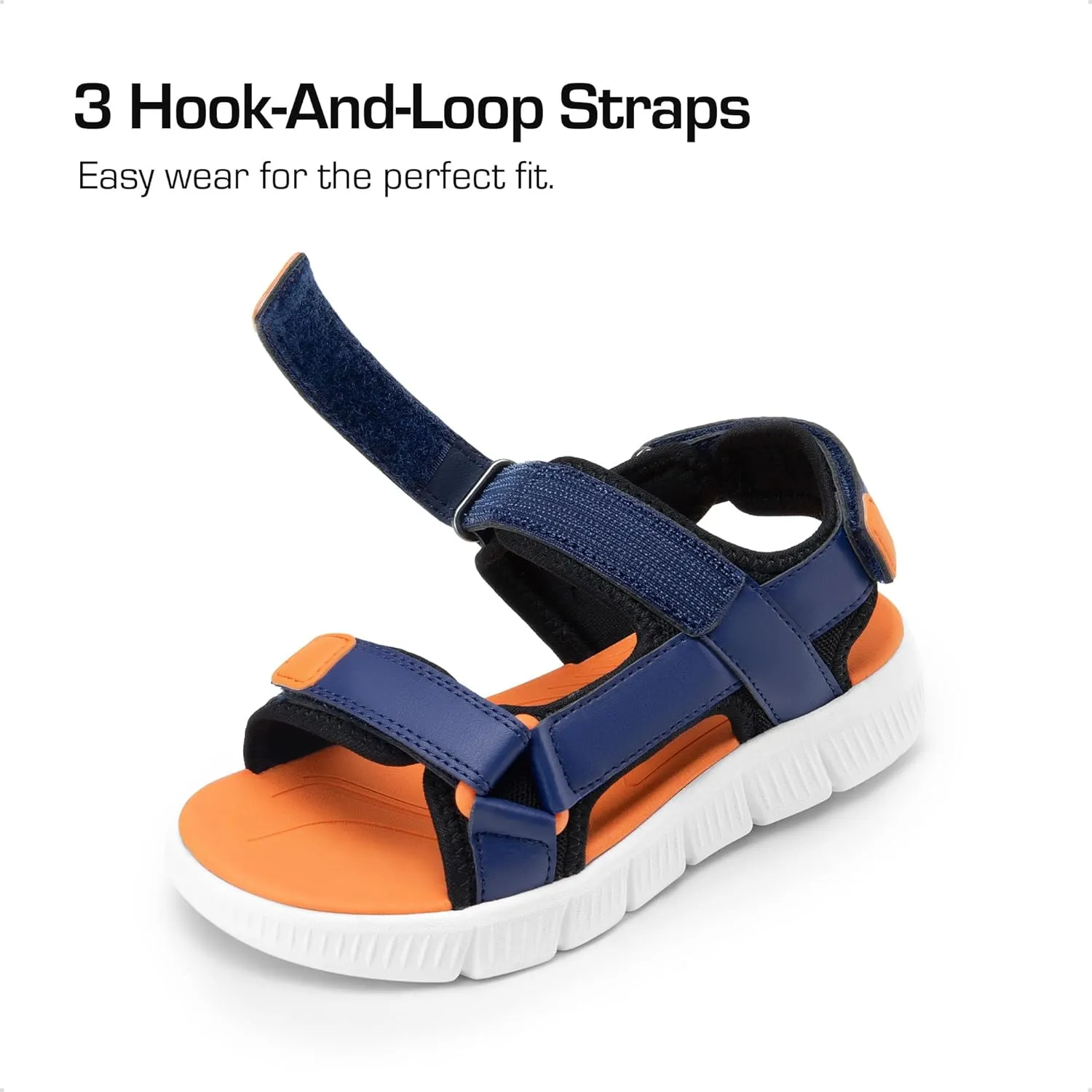 DREAM PAIRS Boys Girls Sandals Kids Athletic Summer Water Open Toe Shoes for Little/Big Kid