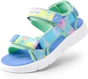 DREAM PAIRS Boys Girls Sandals Kids Athletic Summer Water Open Toe Shoes for Little/Big Kid