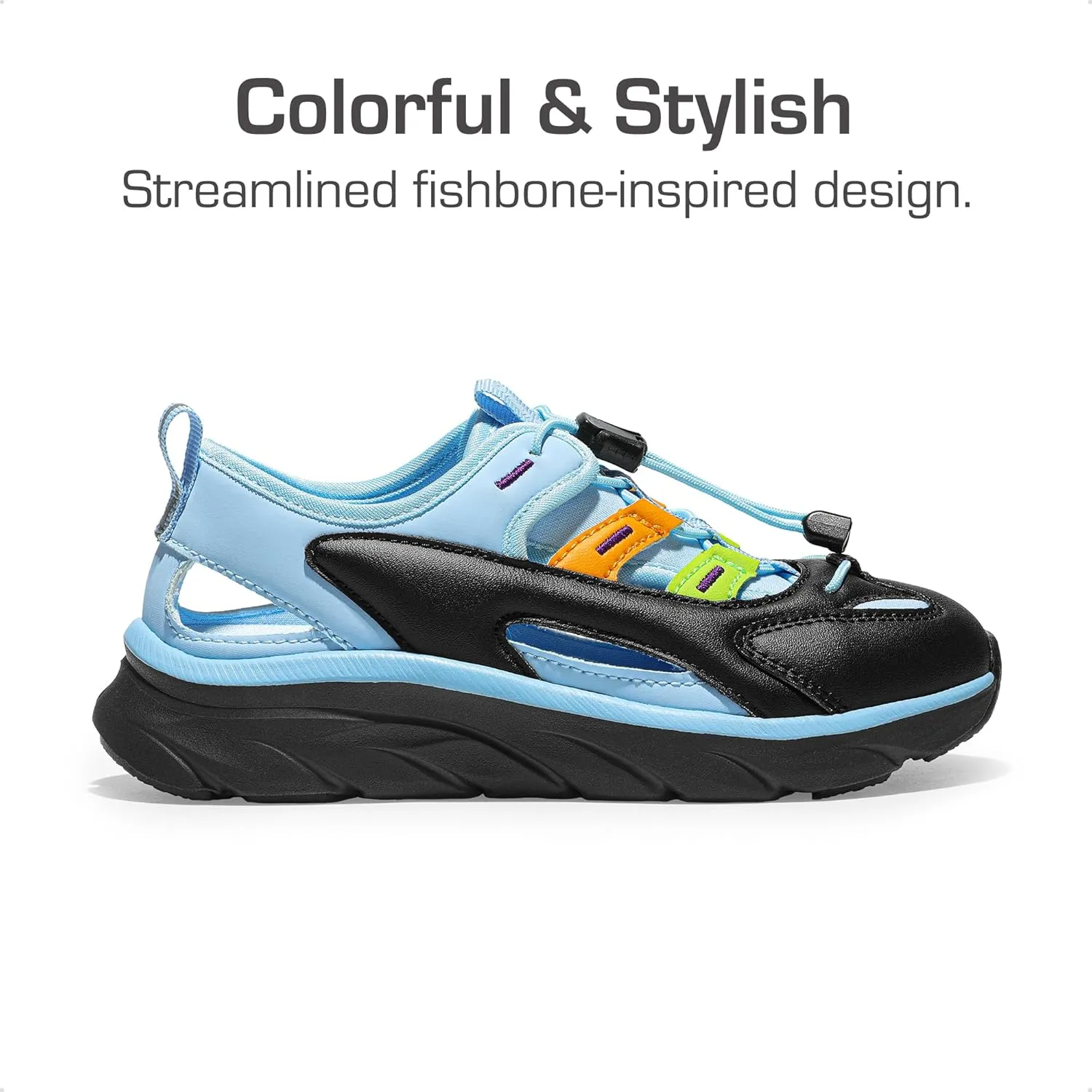 DREAM PAIRS Boys Girls Summer Outdoor Athletic Sport Sandals for Little/Big Kids