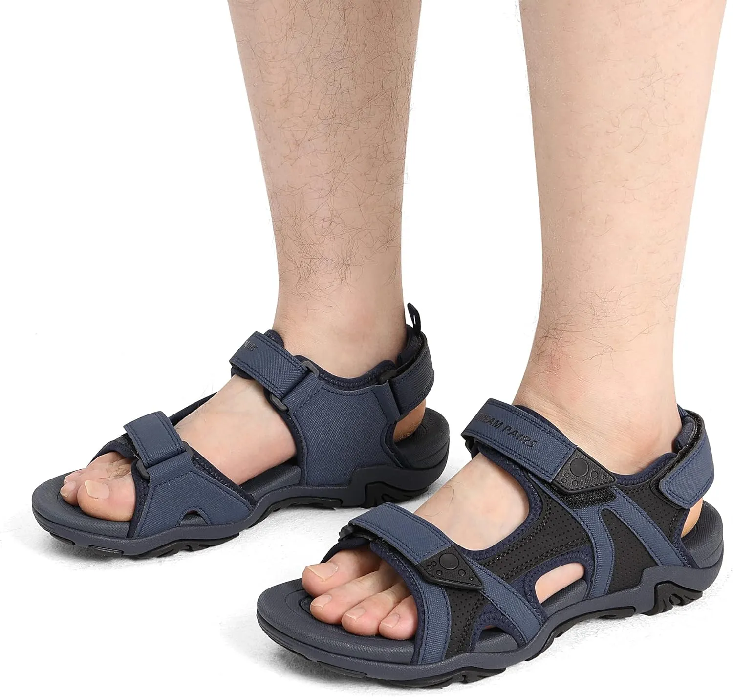 DREAM PAIRS Men's Sandals Hiking Water Beach Sport Outdoor Athletic Arch Support Summer Sandals