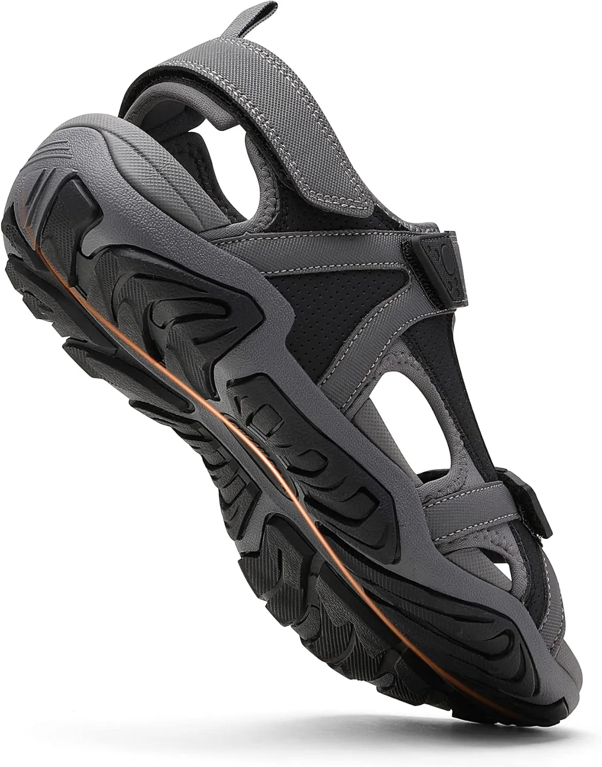 DREAM PAIRS Men's Sandals Hiking Water Beach Sport Outdoor Athletic Arch Support Summer Sandals