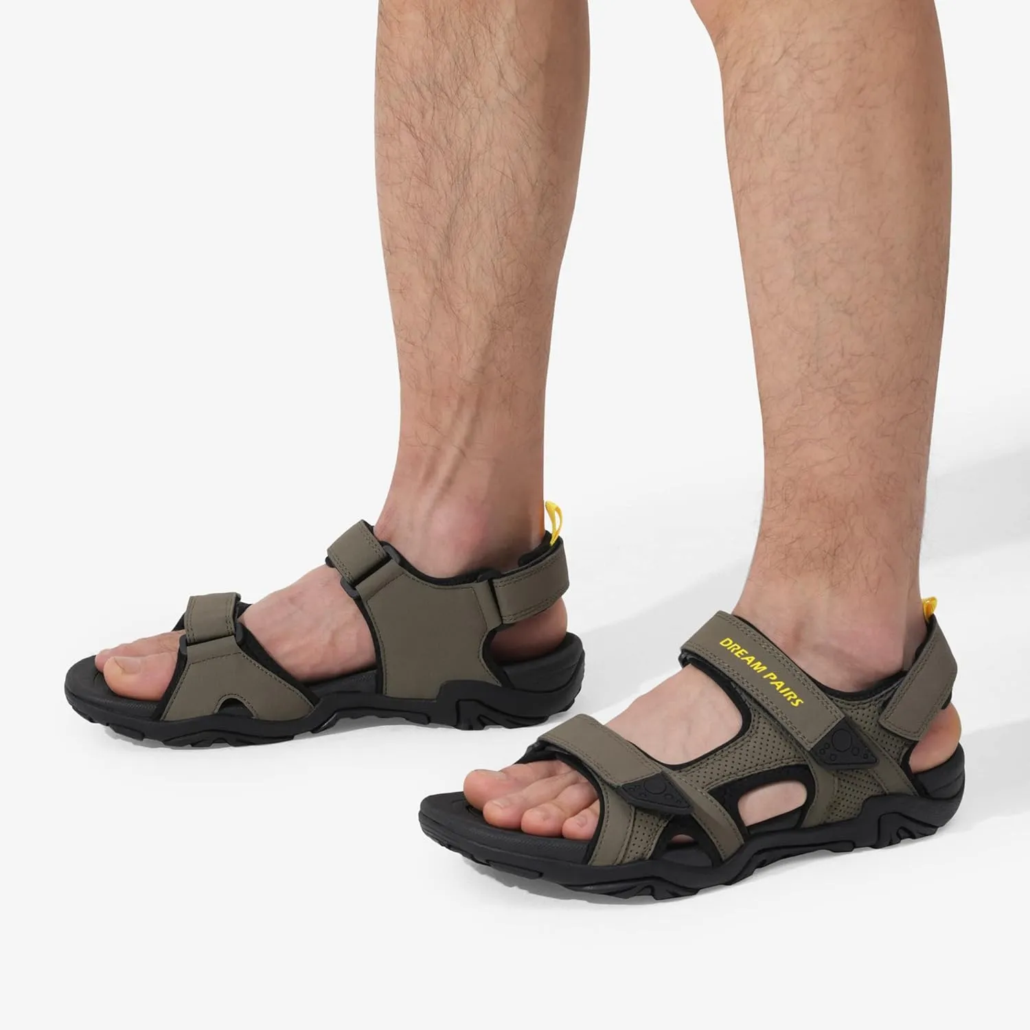 DREAM PAIRS Men's Sandals Hiking Water Beach Sport Outdoor Athletic Arch Support Summer Sandals