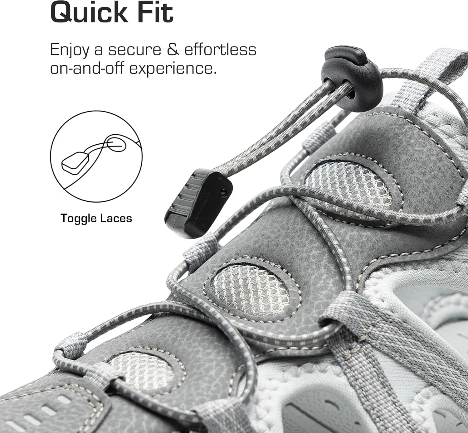 DREAM PAIRS Men's Sandals Hiking Water Sport Athletic Beach Outdoor Comfortable Casual Closed Toe Summer Sandal Shoes