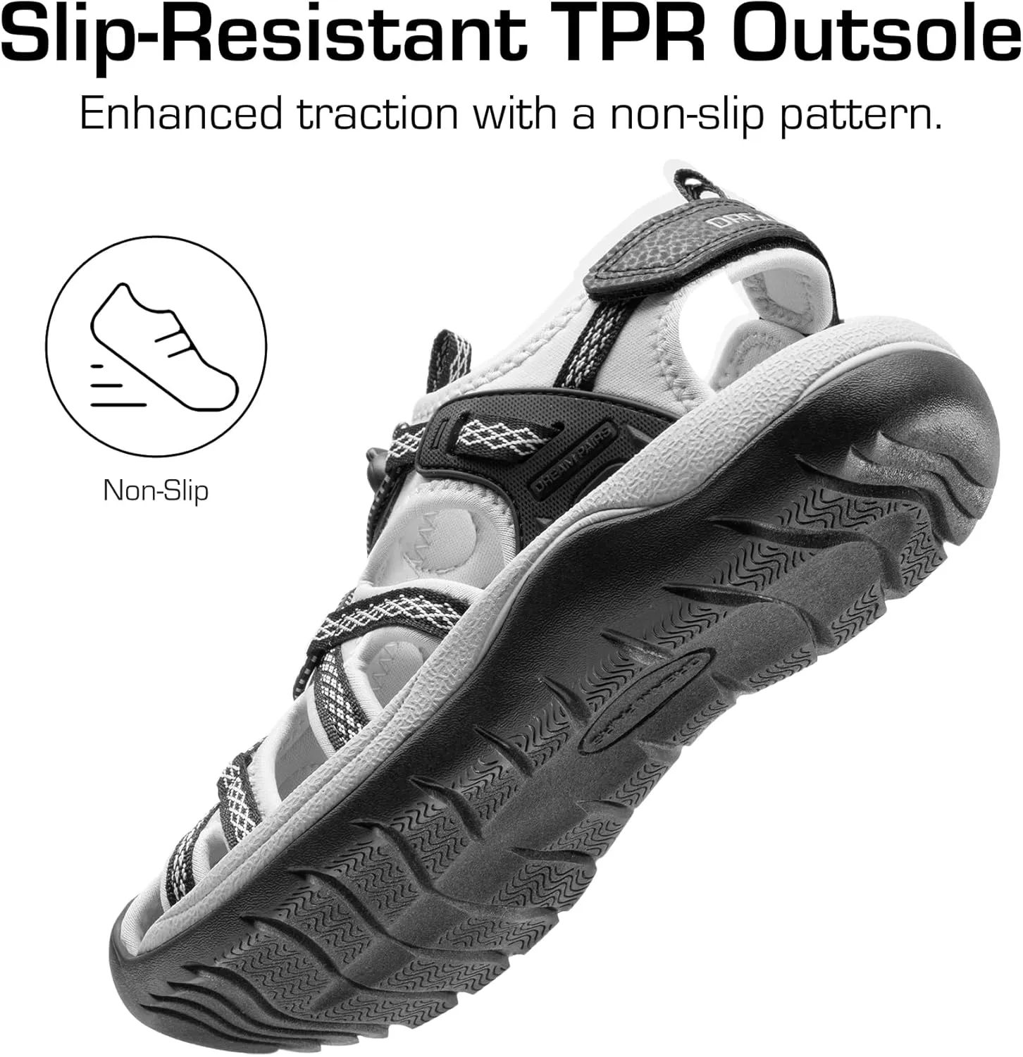 DREAM PAIRS Women's Hiking Sandals Adventurous Summer Sports Shoes Outdoor