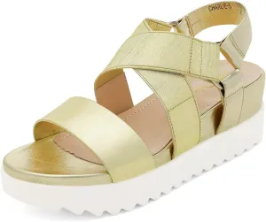 DREAM PAIRS Women’s Open Toe Ankle Strap Platform Wedge Sandals