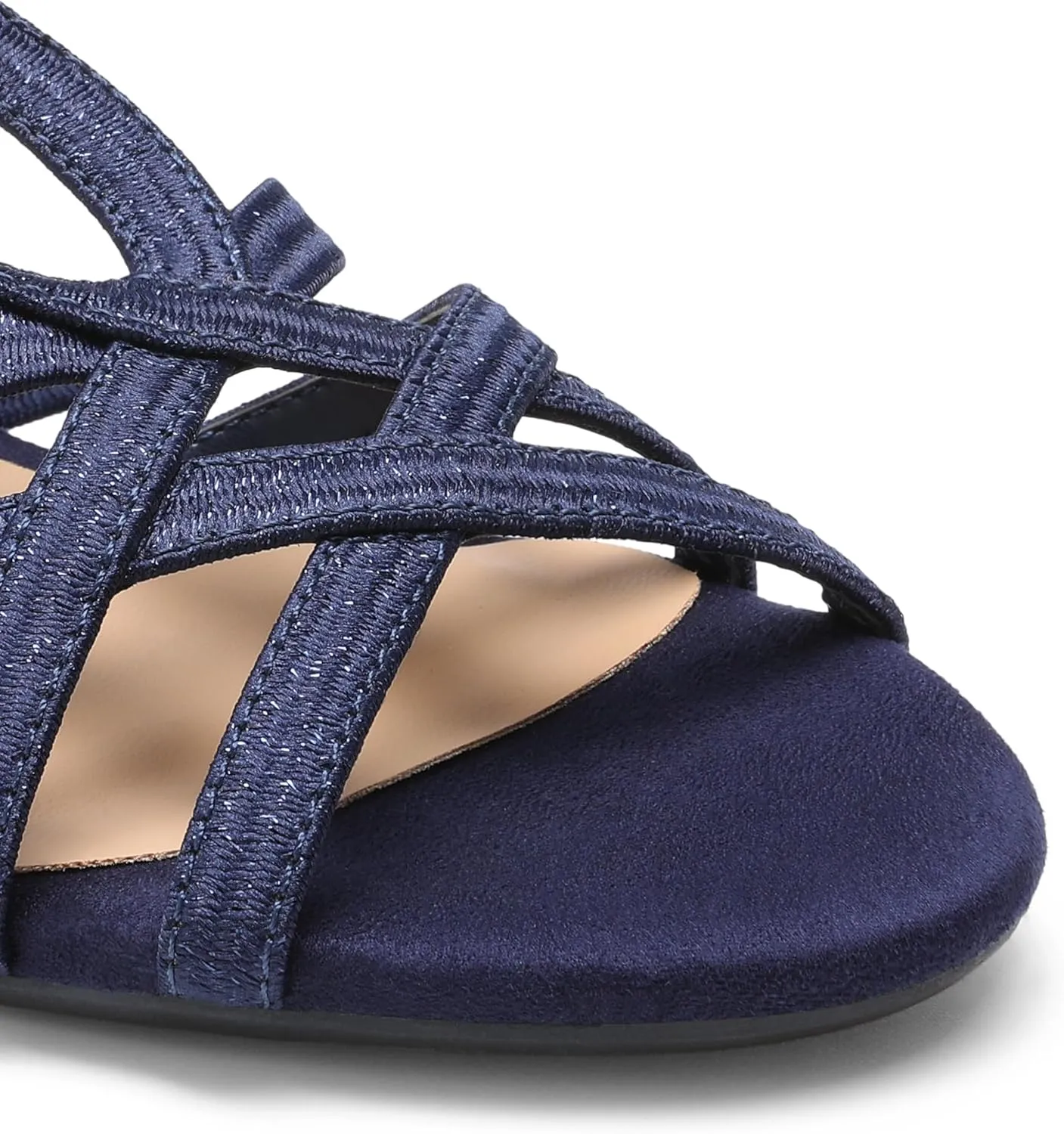 DREAM PAIRS Women's Strappy Wrapped Dressy Wedge Sandals Comfortable Low Heel Casual Summer Shoes