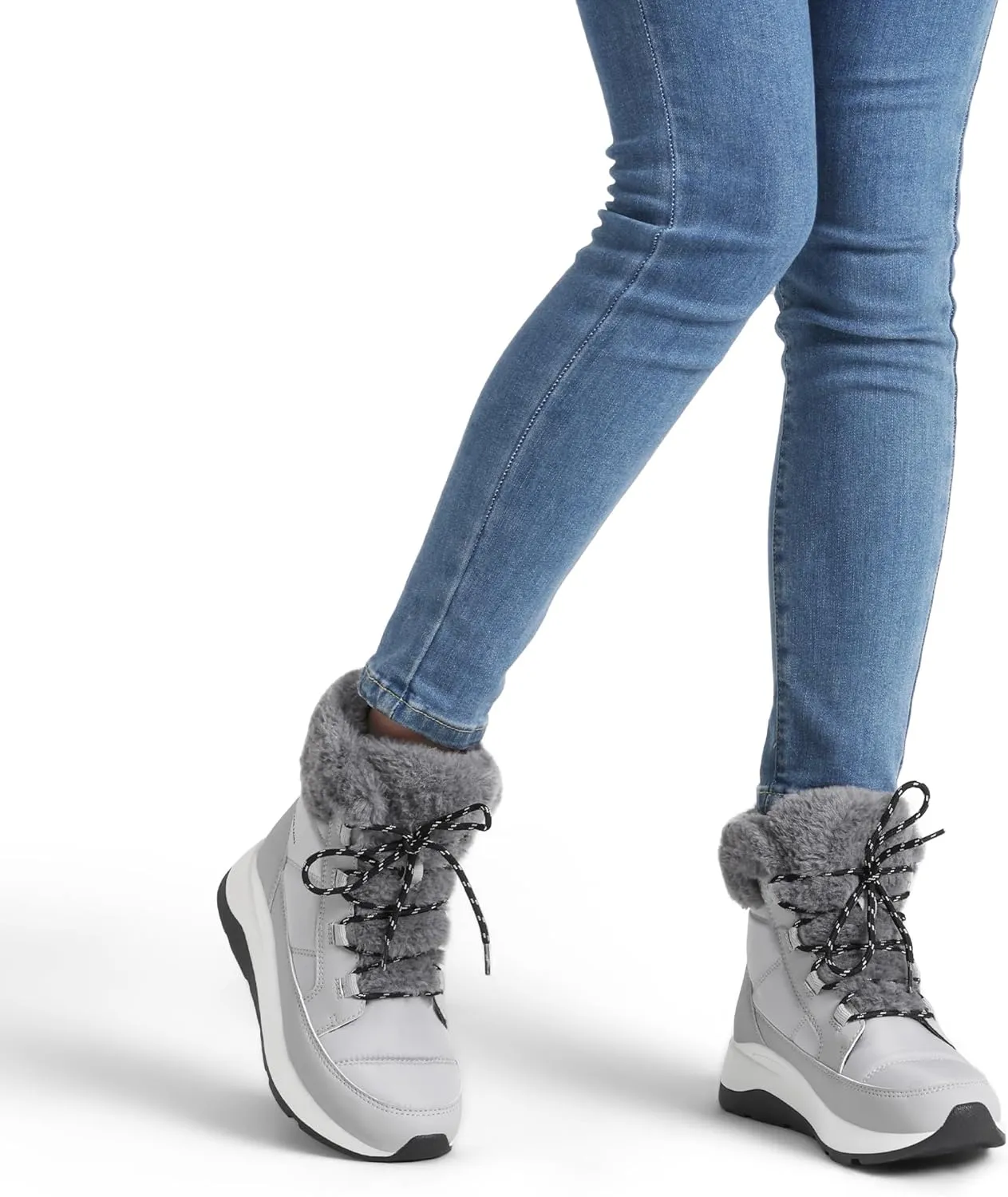 DREAM PAIRS Women's Winter Snow Boots, Faux Fur Waterproof Ankle Booties, Zaylee Ladies Comfortable Short Boots Outdoor