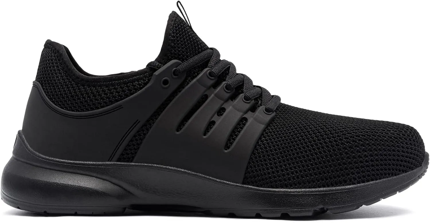 DYKHMILY Steel Toe Sneakers for Men Women Lightweight Safety Shoes Slip Resistant Work Shoes Breathable Shoes