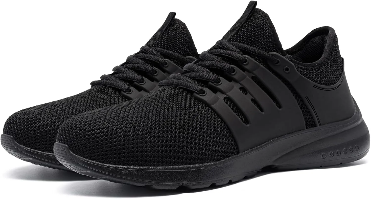 DYKHMILY Steel Toe Sneakers for Men Women Lightweight Safety Shoes Slip Resistant Work Shoes Breathable Shoes