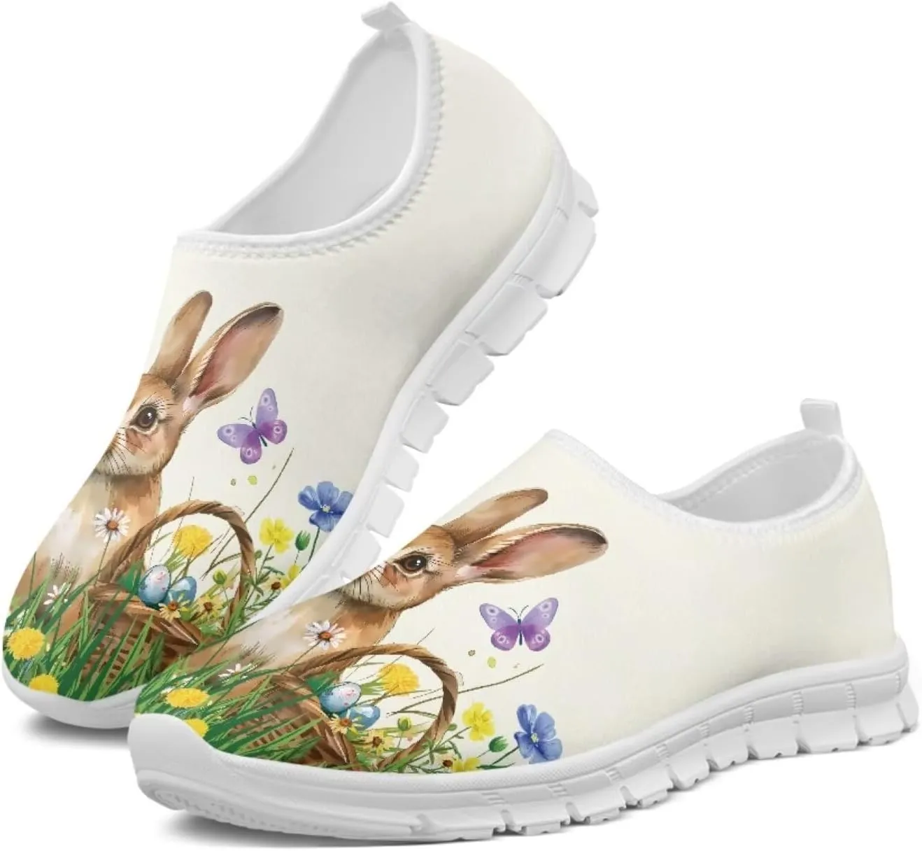 Easter Outdoor Loafers Casual Wide Toe Walking Shoes Classic Flats Leisure Loafer for Womens Girls