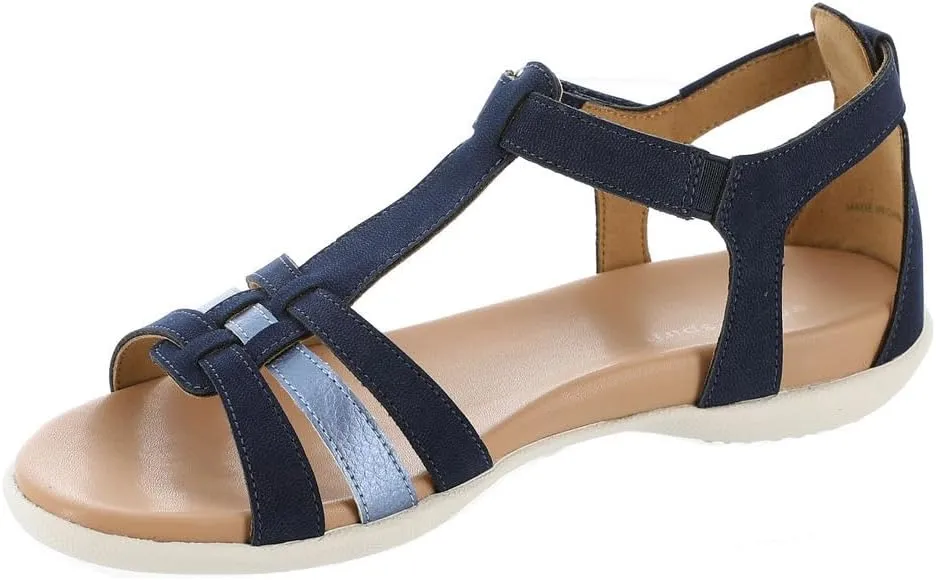 Easy Spirit Women's Leia3 Flat Sandal