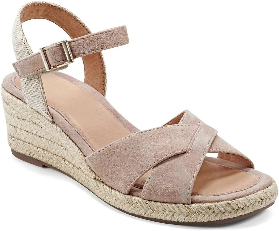 Easy Spirit Women's Shandra Espadrille Wedge Sandal