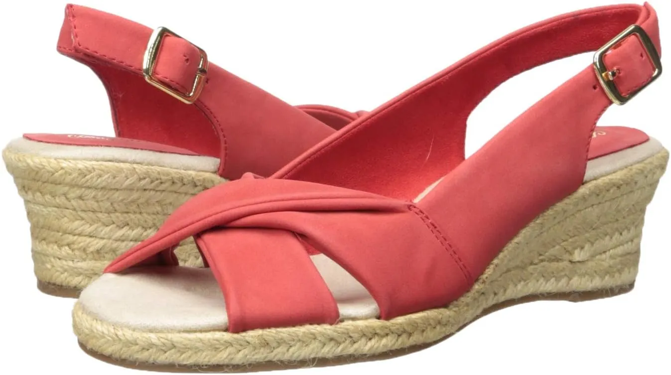 Easy Street Women's Maureen Espadrille Sandals Casual Shoes