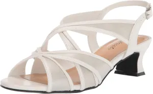 Easy Street Womens Tristen Mesh Inset Dress Sandals