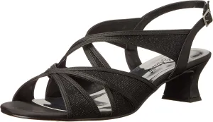 Easy Street Womens Tristen Mesh Inset Dress Sandals
