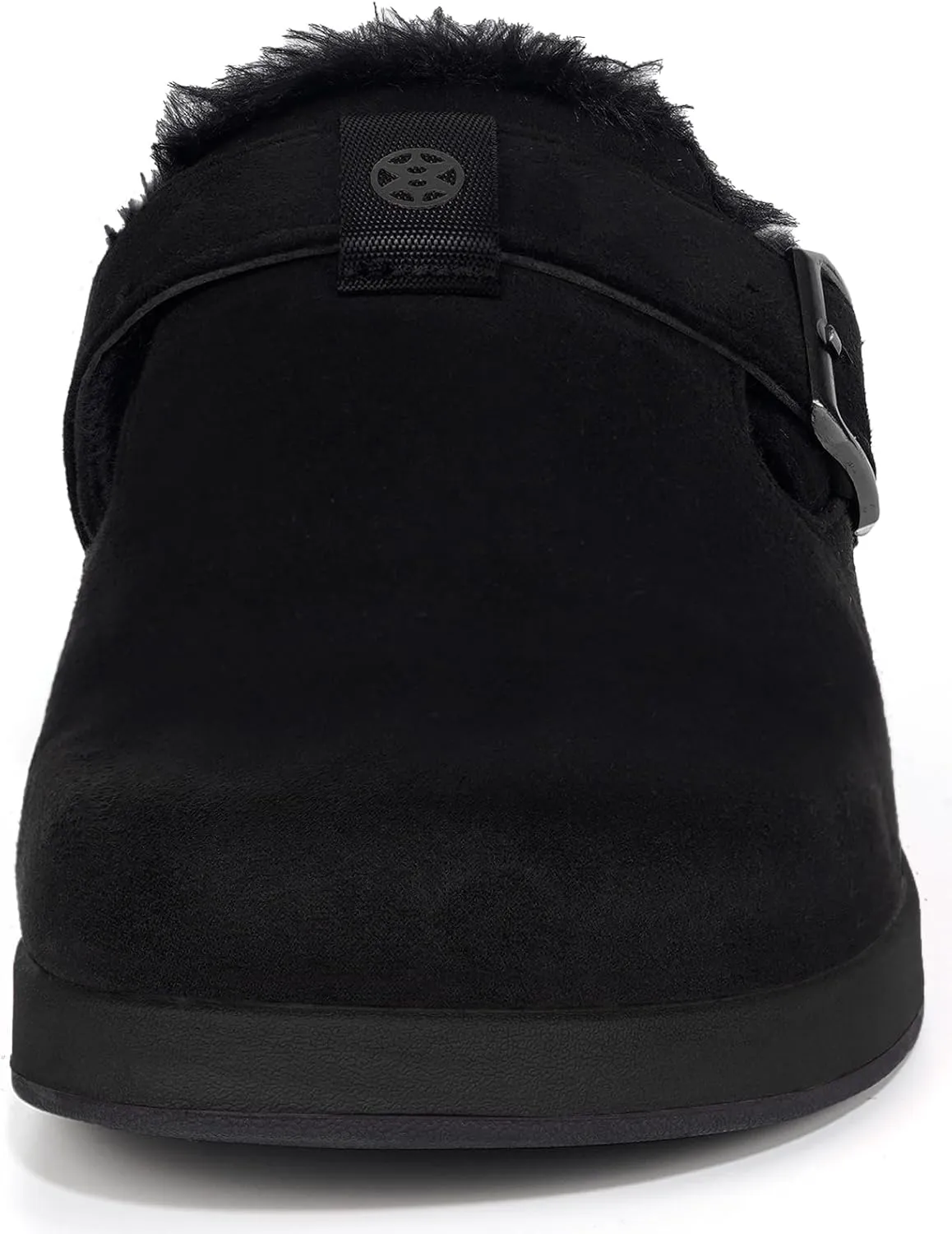 Fur Lined Clogs for Women Men | Suede Winter Slippers with Arch Support | Slip on Mules Potato Shoes with Removable Cushion Footbed | Warm Home House Shoes
