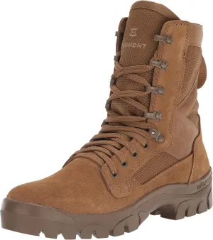 GARMONT TACTICAL T8 Bifida Military Combat Boots for Men and Women, Army, Air Force, AR670-1 Compliant Footwear, Suede Leather, Multi-Terrain Shoes, Coyote, Size 12