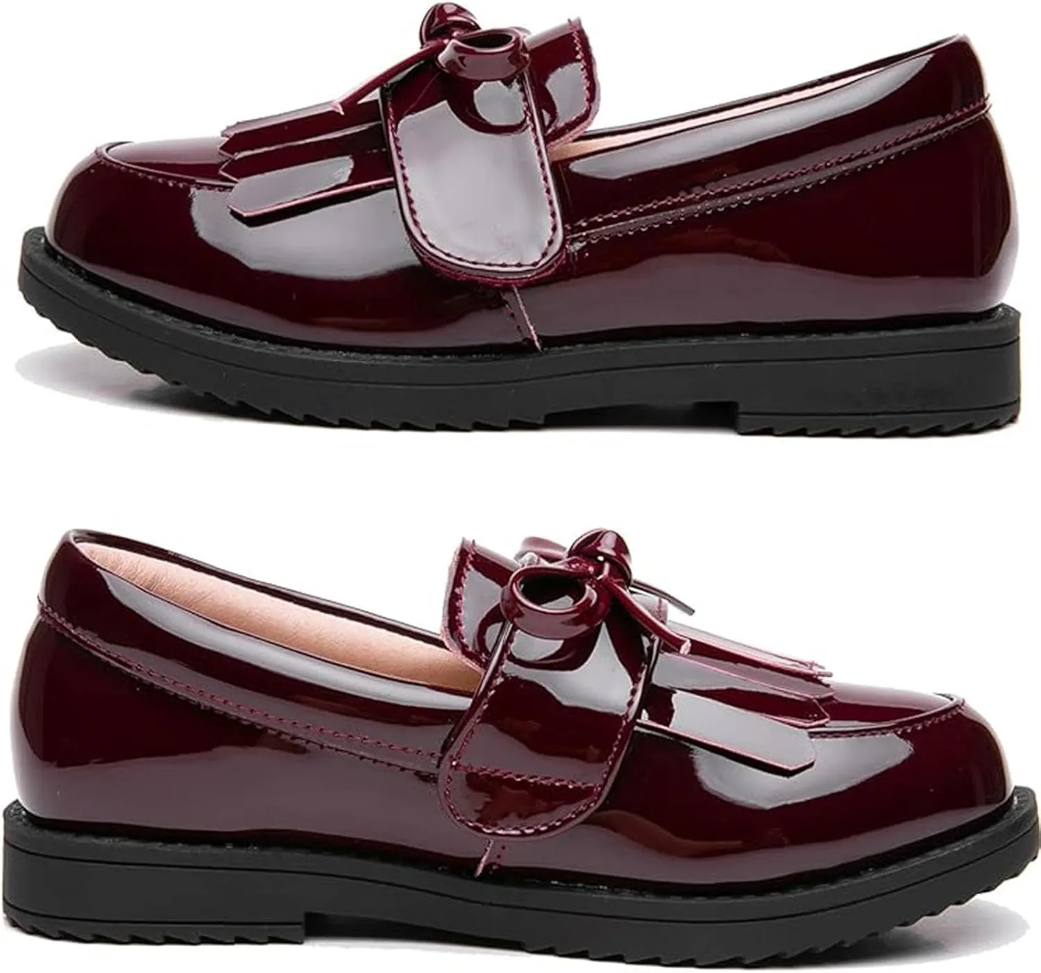 Girl's British Style School Uniform Shoes Princess Performance Oxford Shoes