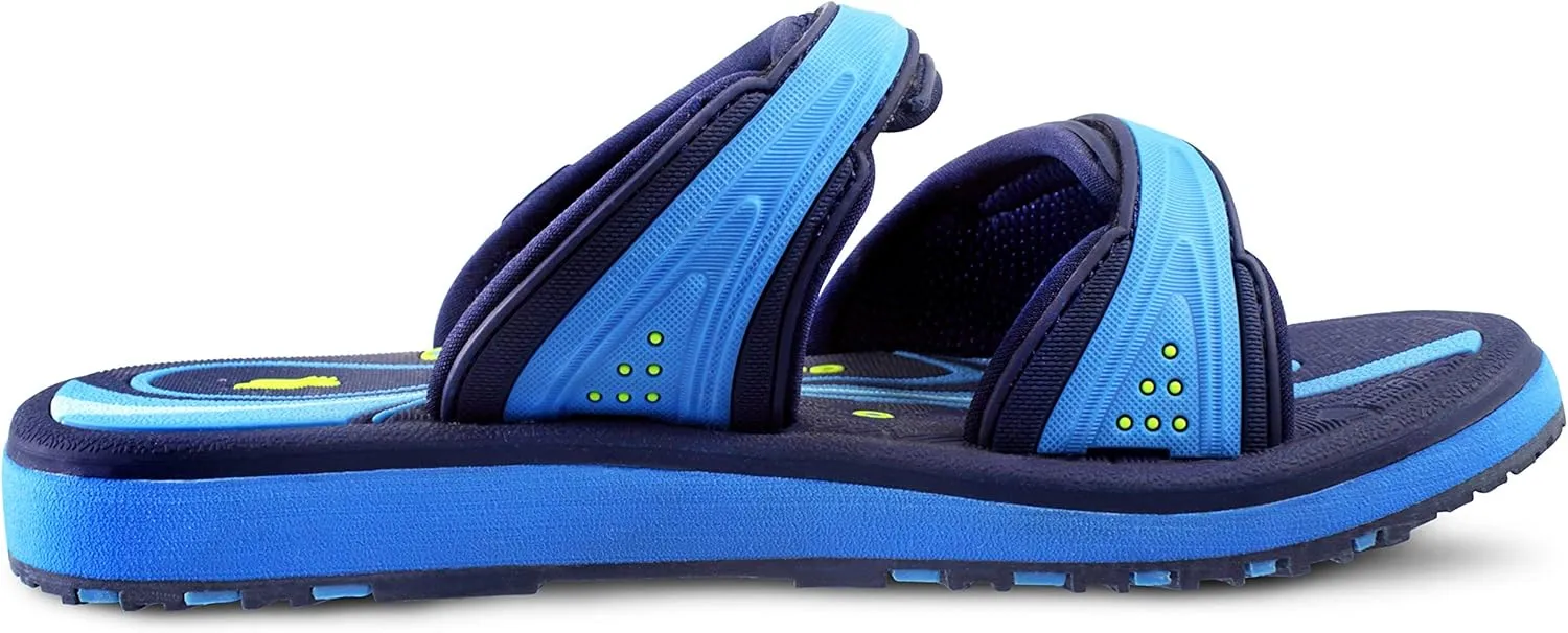Gold Pigeon Shoes KIDS Easy Snap Lock Outdoor/Water Sandals & Slides. Adjustable Straps