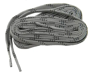 GREATLACES Heavy Duty proTOUGH(TM) Kevlar(R) Reinforced Boot 8mm Wide Flat Shoelaces (2 Pair