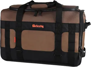 Grizzly Duffle 60 | Heavy-Duty Construction | Water Resistant Base | 60L Capacity | Large Storage Pocket | Tan