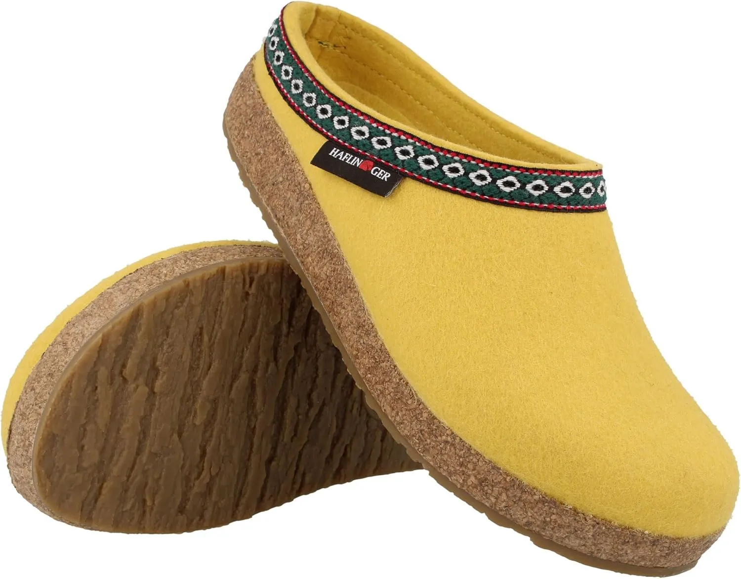 HAFLINGER GZ Felt Clogs Mules Shoes Unisex