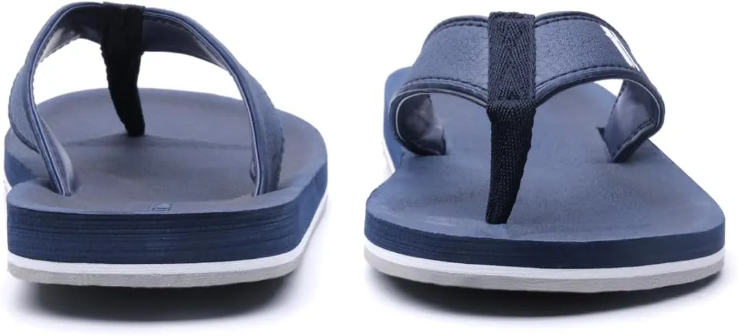 Harssidanzar Mens Flip-Flops,Classical Thong Footbed Sandals Lightweight Quick-dry waterproof Summer Beach Sandals KM230US