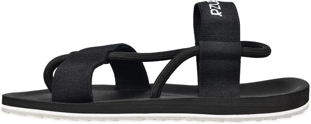 Harssidanzar Sandals For Men,Comfy Lightweight Open Toe Beach Sandal Outdoor Summer Sandals KM237US