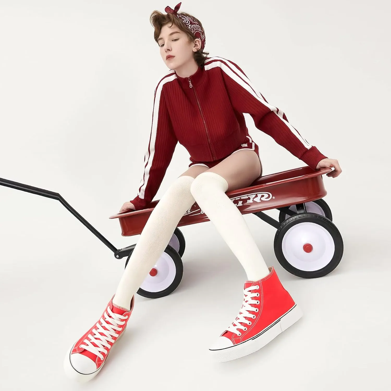 hash bubbie Unisex Fashion High top Sneakers Womens Classic High Tops Canvas Shoes Casual Tennis Shoes for Men