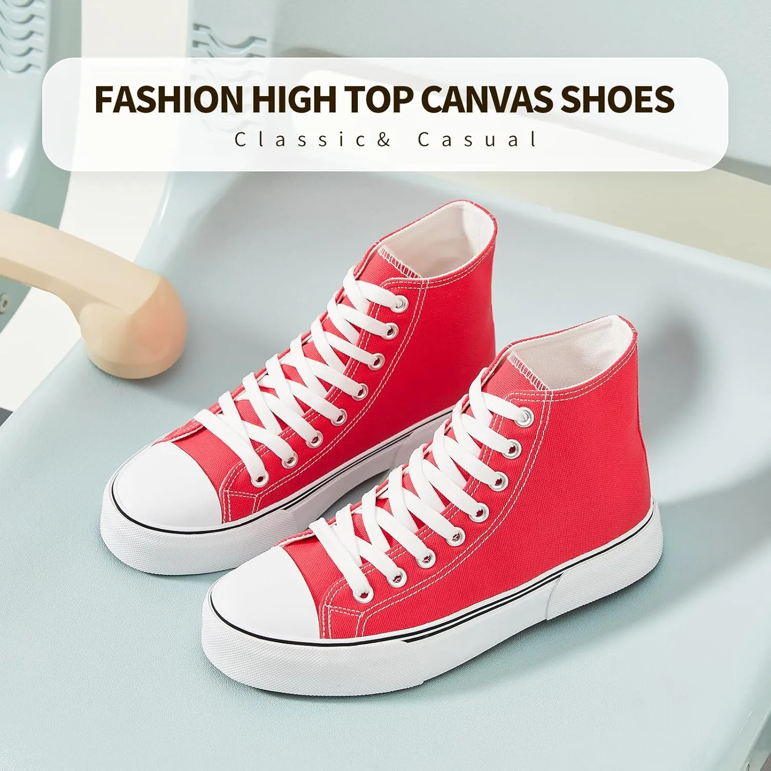 hash bubbie Unisex Fashion High top Sneakers Womens Classic High Tops Canvas Shoes Casual Tennis Shoes for Men
