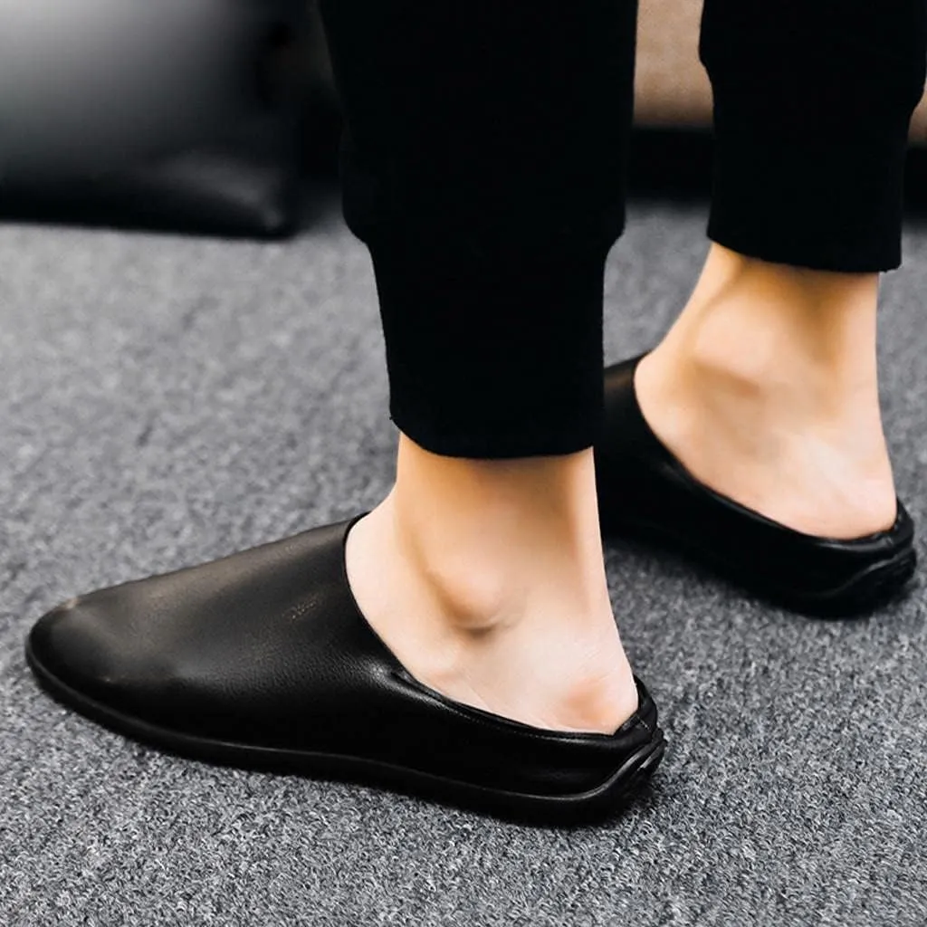 Hbeylia Men's Slip On Loafers Dress Oxfords Fashion Casual Soft Pu Leather Pointed Toe Formal Shoes Business Wedding Flats Boat Shoes Lazy Slip-On Flats Driving Walking Sneakers Shoes For Men