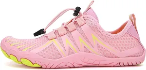 Hike Barefoot Shoes for Women Men Breathable & Non-Slip Athletic Footwear Wide Toe Water Shoes Pro Footwear Barefoot Shoe Hiking Walking Barefoot Sneakers Unisex