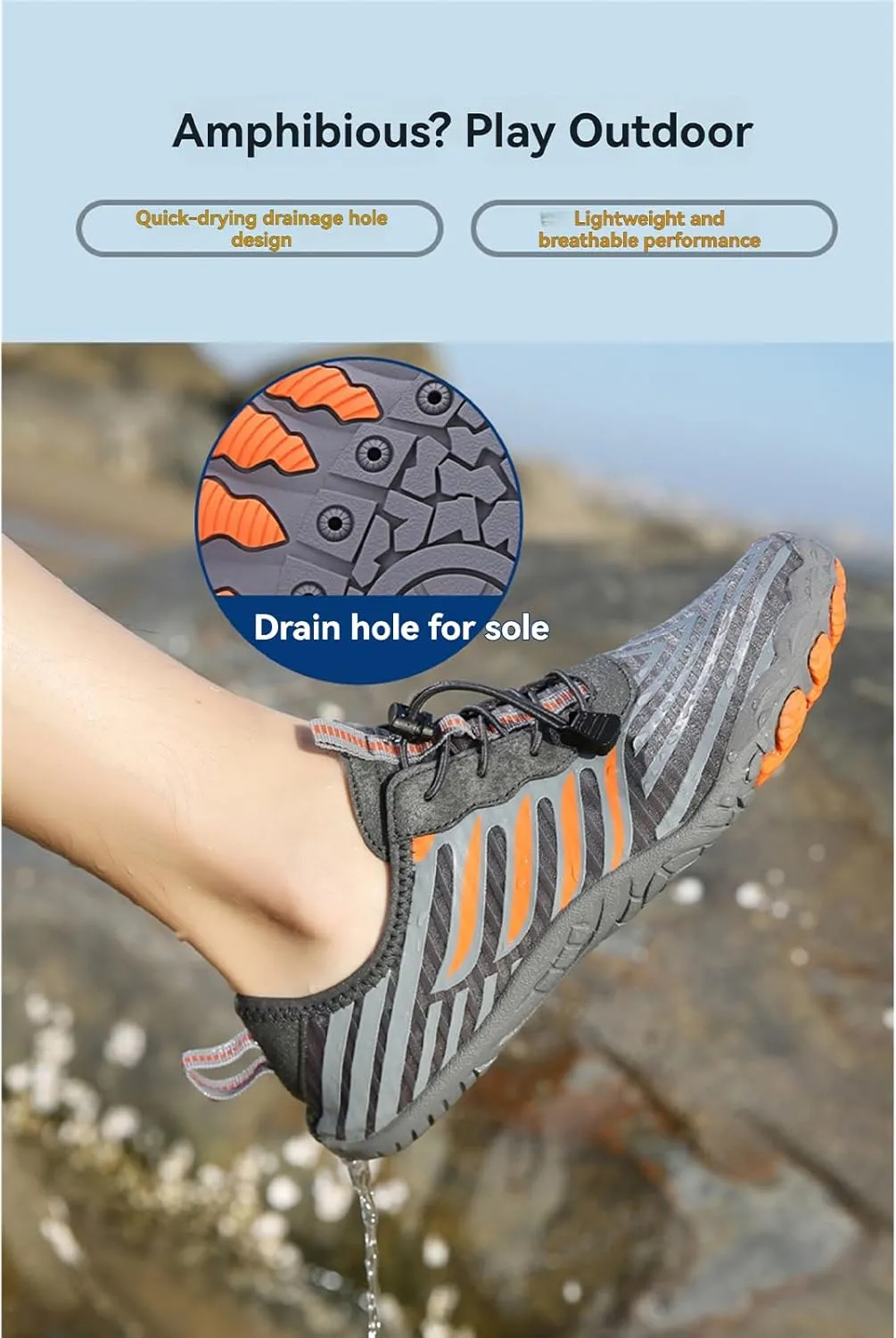 Hike Barefoot Shoes for Women Men Breathable & Non-Slip Athletic Footwear Wide Toe Water Shoes Pro Footwear Barefoot Shoe Hiking Walking Barefoot Sneakers Unisex