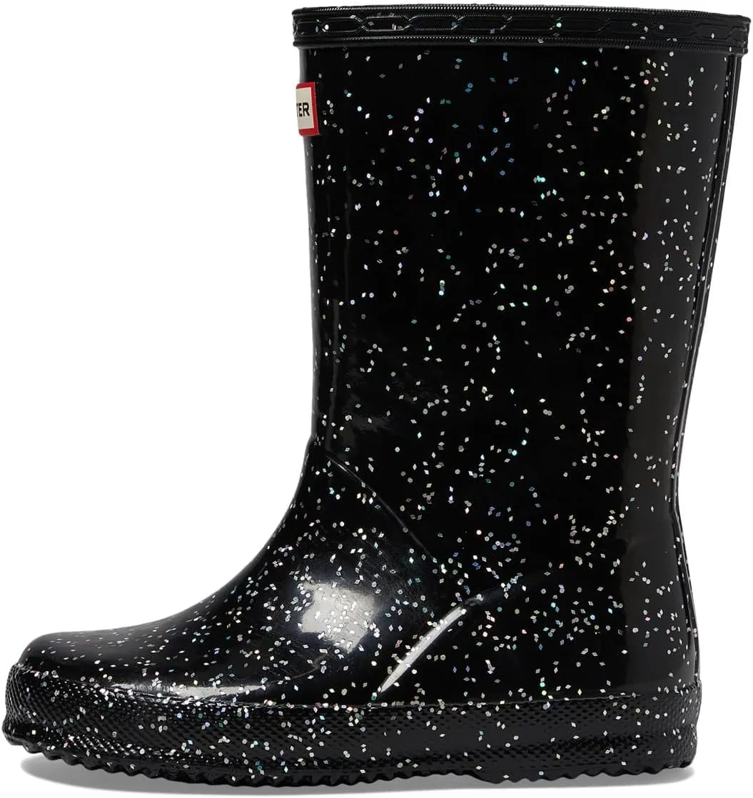 HUNTER Unisex-Child Original First Classic Giant Glitter Rain Boot