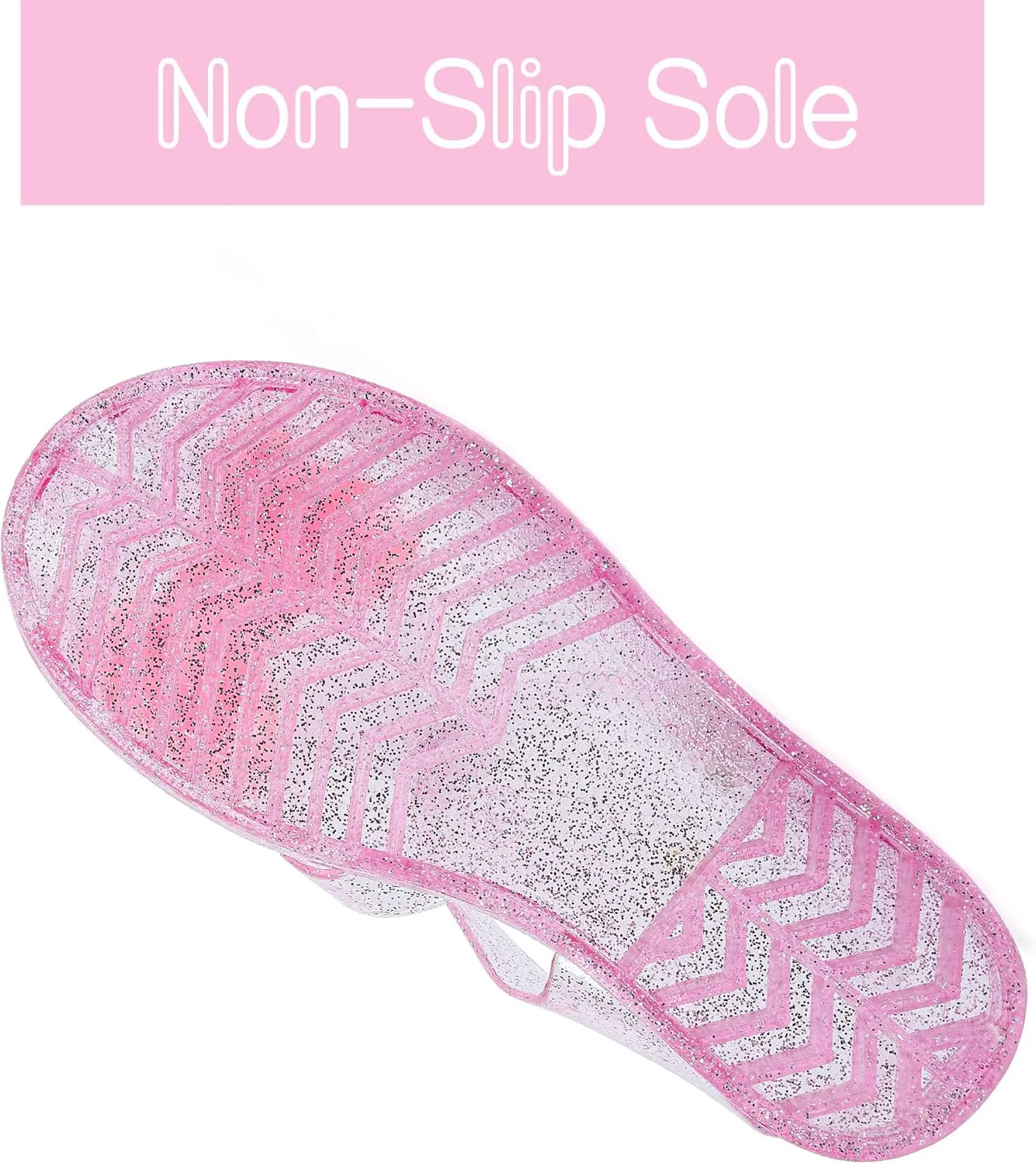 Jelly Sandals Girls Soft Sole Princess Costume Summer Dress Sandals Closed Toe Comfortable for Toddler Little Kid Big Kid