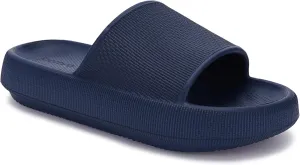 Joomra Pillow Slippers for Women and Men Non Slip Quick Drying Shower Slides Bathroom Sandals | Ultra Cushion | Thick Sole