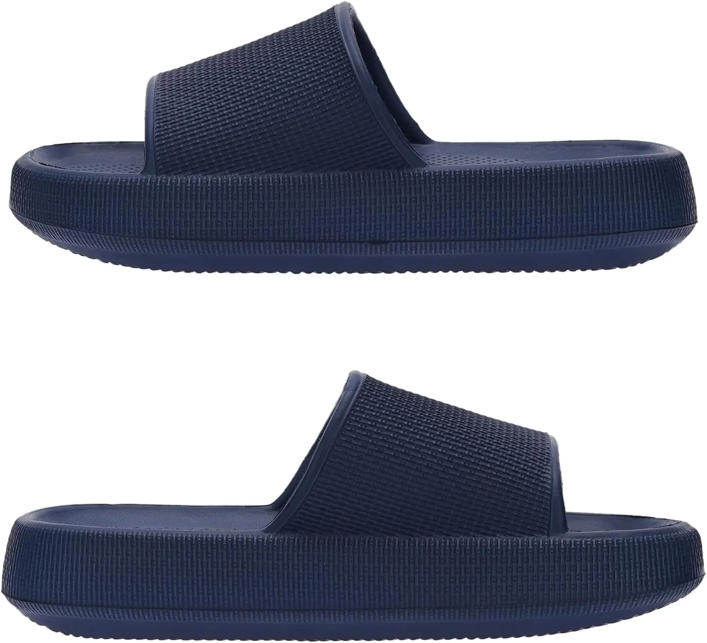 Joomra Pillow Slippers for Women and Men Non Slip Quick Drying Shower Slides Bathroom Sandals | Ultra Cushion | Thick Sole