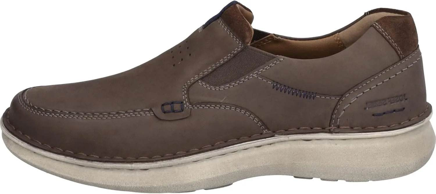 Josef Seibel Men Slippers Alan 01, Men´s Loafers,Extra Wide (K),Removable Insole