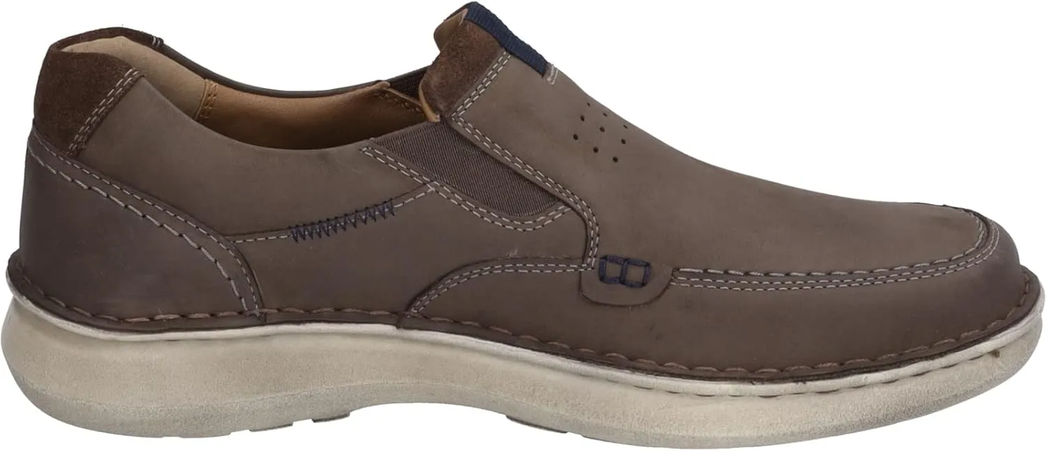 Josef Seibel Men Slippers Alan 01, Men´s Loafers,Extra Wide (K),Removable Insole