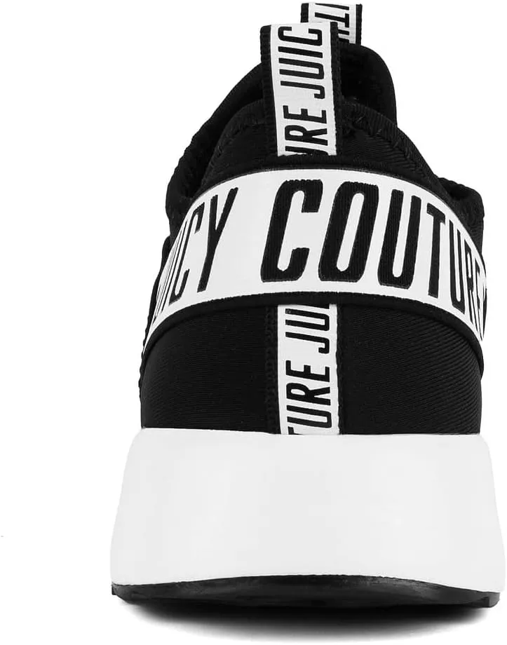 Juicy Couture Women's Slip-On Sneakers – Fashion Tennis Shoes with Bungee Closure, Comfortable & Casual for Everyday Walking