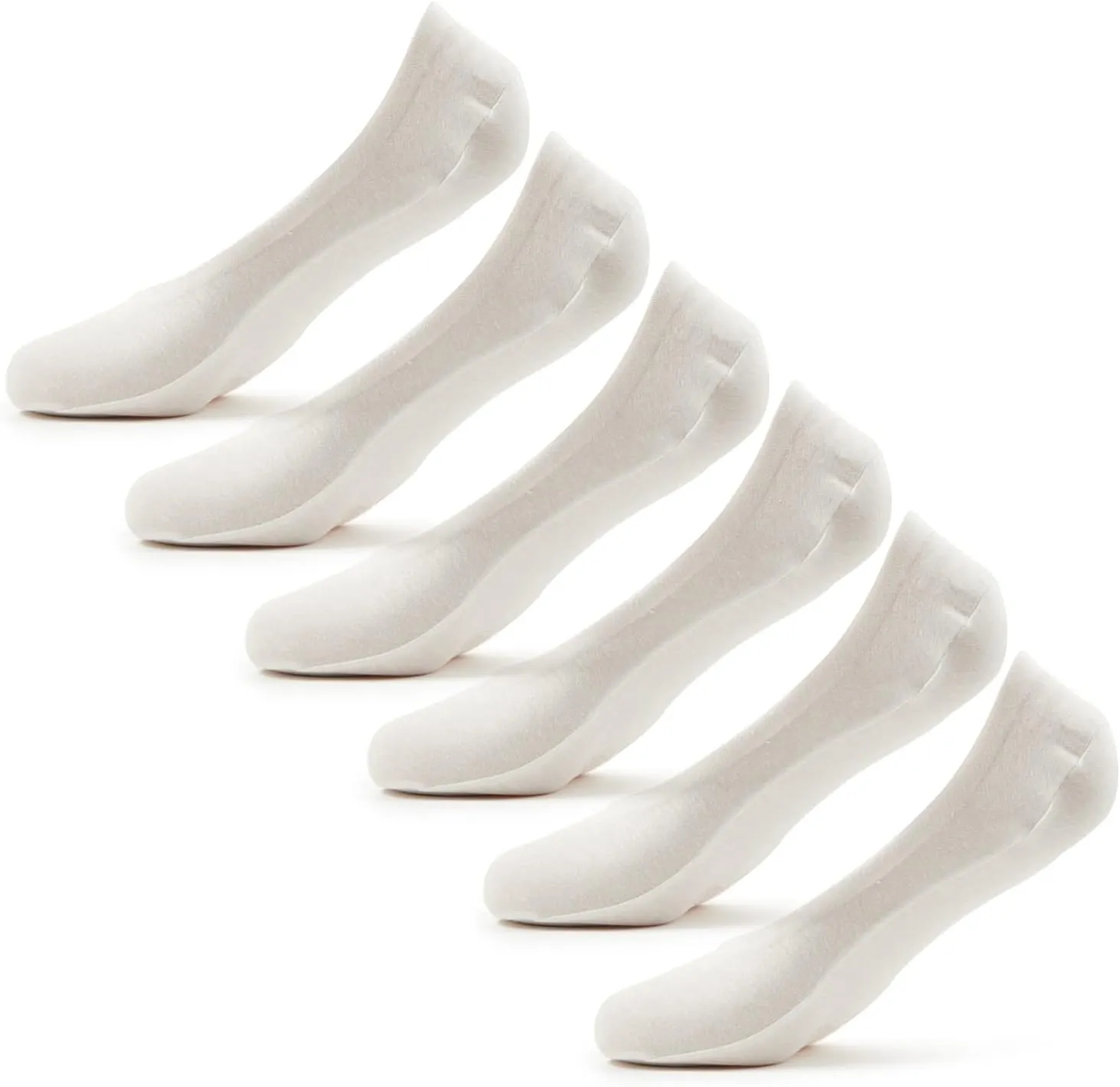 Keds Womens Invisible No Show Sock Liners With Non Slip Silicone Grip