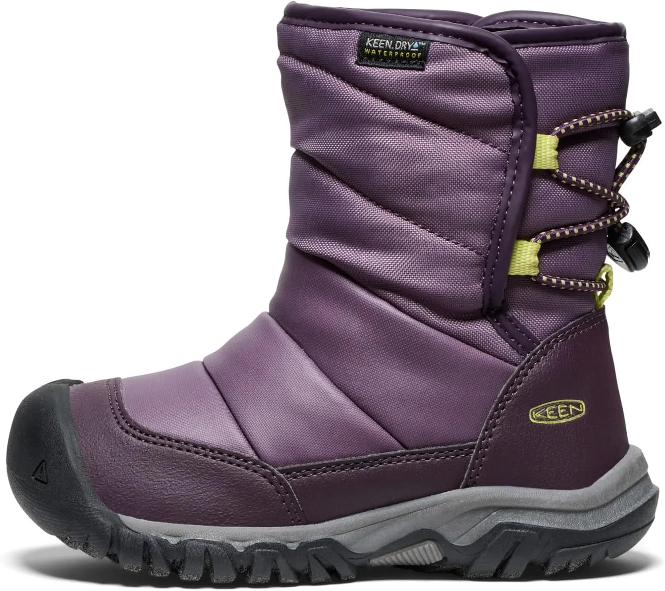 KEEN Unisex-Child Puffrider Insulated Waterproof Durable Easy on Snow Boots