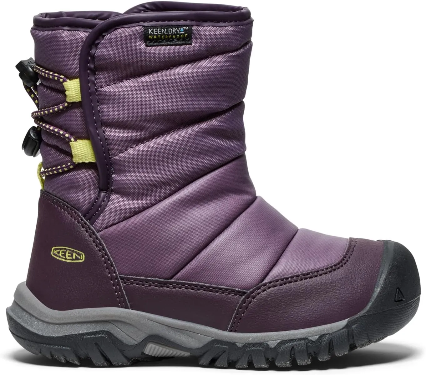 KEEN Unisex-Child Puffrider Insulated Waterproof Durable Easy on Snow Boots